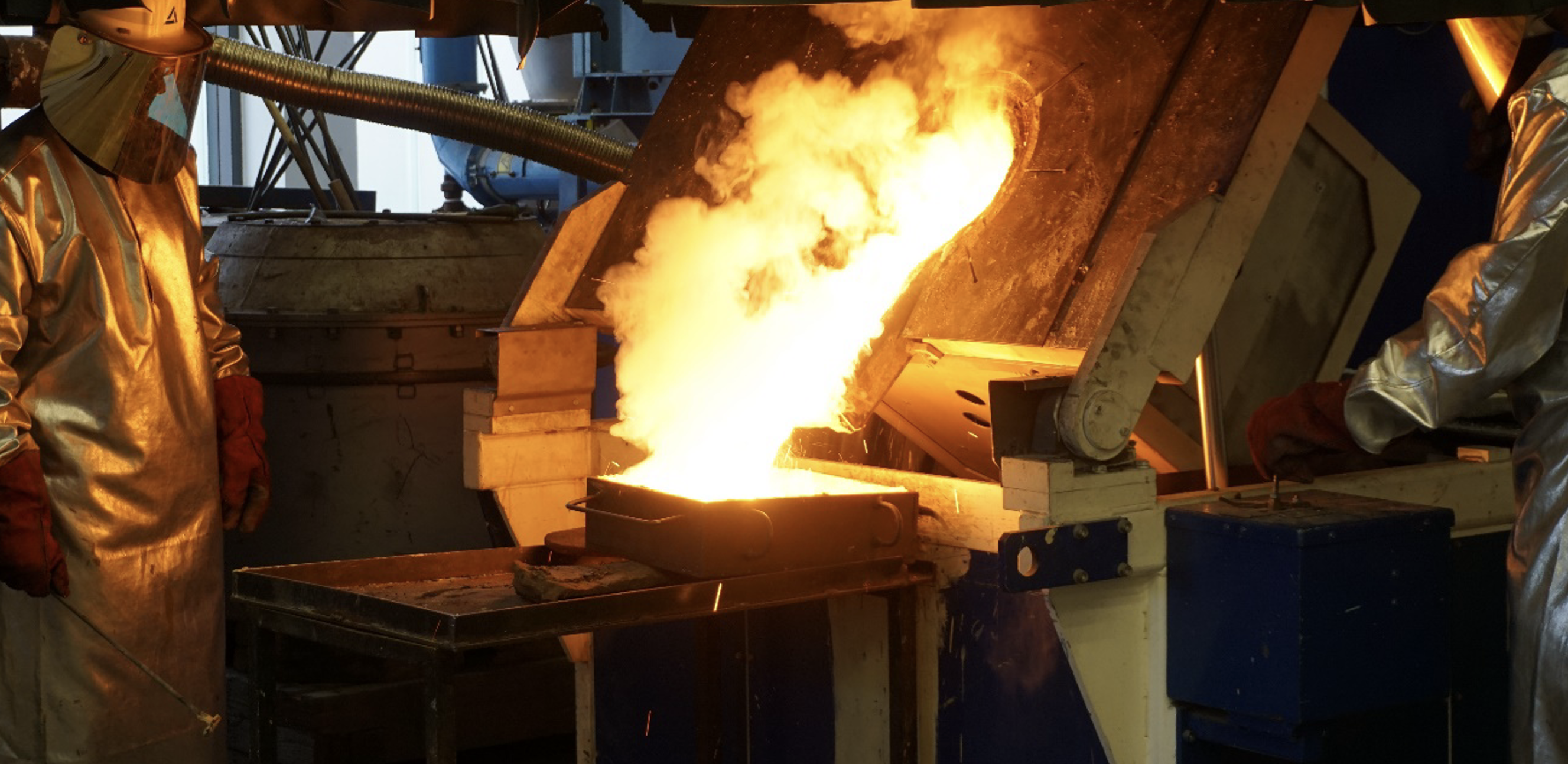 Tapping of copper-enriched alloy from the bath